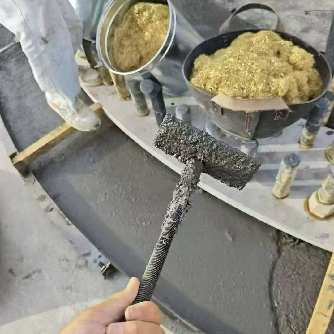 延平C120钢纤维高强无收灌浆料 轧机压缩机汽轮机发电机锻压设备底座灌浆材料